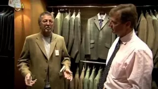 Eric Clapton discussing his love for Cordings country clothing