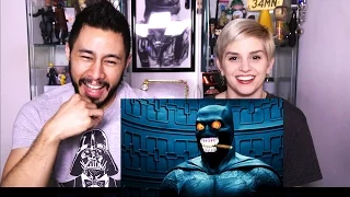 Batman V Superman WEIRD TRAILER reaction by Jaby & Elizabeth!