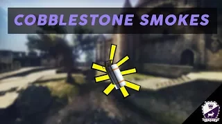 COBBLESTONE SMOKES  ---  CS:GO Essential Smoke Tutorial