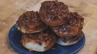 Baking sticky buns with Joanne Chang '91