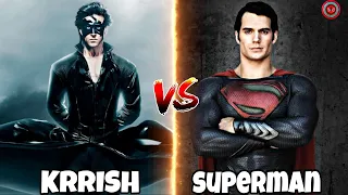 KRRISH V/S SUPERMAN - who will win || Showdown in Hindi By Captain Spidey