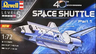 Build Revell's 1/72 scale Space Shuttle pt. 1