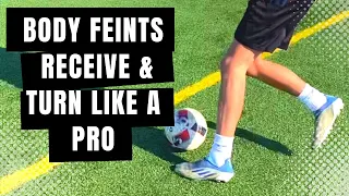 Midfielder Body Feint Skills in Football Like A Pro