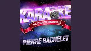 L'homme En Blanc — Karaoké Playback Avec Choeurs — Rendu Célèbre Par Pierre Bachelet