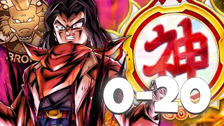 From Noob to Godly (Rank 0-20) #1 | Dragon Ball Legends