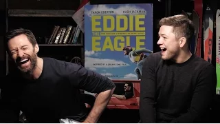 HUGH JACKMAN SINGING TO TARON EGERTON | CABBIE PRESENTS