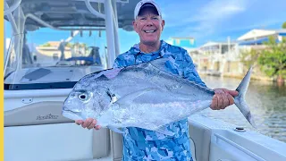 Slow Pitch Jigging African Pompano: Catch Clean Cook