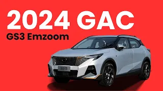 Introducing the 2024 GAC GS3 Emzoom