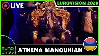 ATHENA MANOUKIAN WINS DEPI EVRATESIL 2020! (REACTION) | Armenia Eurovision 2020