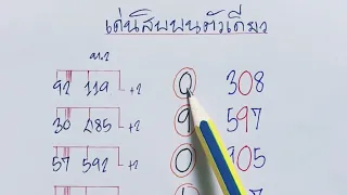 Thai Lotto 3UP Single Digit Tass || Thai Lotto Results Today 2-5-2022