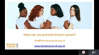 Reduce Your Risk - How Can We Prevent Breast Cancer - Webinar