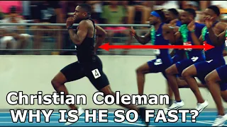 The truth behind Christian Coleman's speed