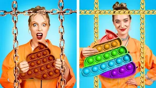 RICH JAIL VS BROKE JAIL -- Funny Food Situations & DIY Ideas by Kaboom Zoom - Kaboom zoom 2023