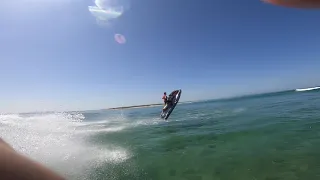 Seadoo wave jumping
