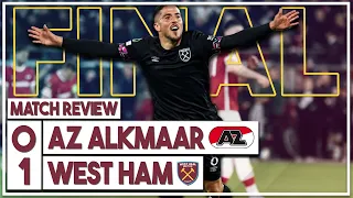 AZ Alkmaar 0-1 West Ham | FORNALS SENDS HAMMERS TO EUROPA CONFERENCE LEAGUE FINAL