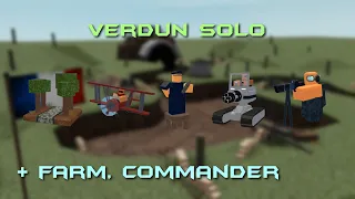 Verdun Solo - Roblox Tower Battles