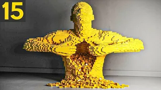 15 Amazing Lego Sculptures and Buildings