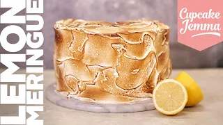 Ultimate Lemon Meringue Layer Cake | Cupcake Jemma