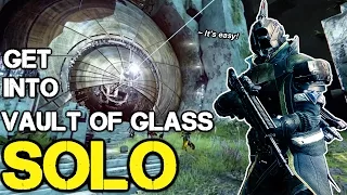 How to Enter the Vault of Glass SOLO | Destiny Raid Solo Spire Build PS4 | (1080p)[HD]