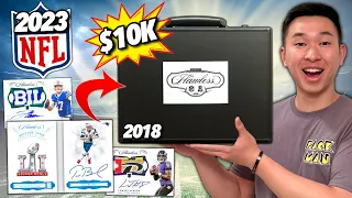 KICKING OFF THE 2023 NFL SEASON WITH A $10,000 2018 FLAWLESS FOOTBALL OPENING! 😱🔥