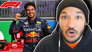 American FIRST REACTION to SERGIO PEREZ POLE LAP @ 2022 SAUDI ARABIA GP QUALIFYING