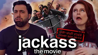 JACKASS: THE MOVIE (2002) *Made my girlfriend throw up* MOVIE REACTION | FIRST TIME WATCHING!!