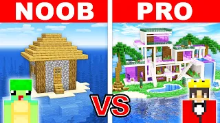 How To Build A Modern Beach House in Minecraft!