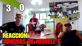 CENTRAL 3 - 0 NEWELL´S / REACCION de HINCHAS de NEWELL´S (2021)