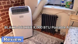 BLACK+DECKER 8,000 BTU Portable Air Conditioner Review