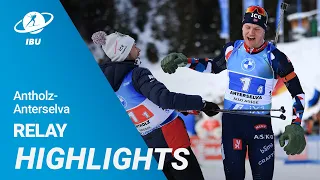World Cup 22/23 Antholz: Men Relay Highlights