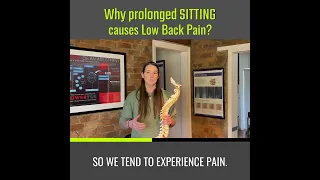 Why prolonged SITTING causes Low Back Pain?