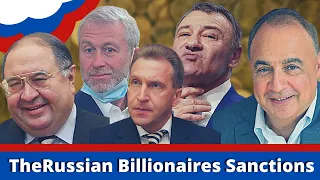 The Russian Billionaires Sanctions In 2022 | ISYOBET | #oligarchs #Putin