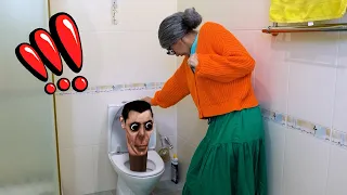 Super Granny VS Skibidi toilet real life story #3
