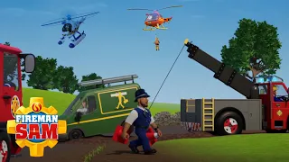 Fire Truck and Vehicle Rescues! | Fireman Sam Official 1 hour compilation | Cartoon for kids