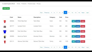 asp.net core MVC crud Pagination