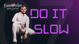Dima Jelezoglo - Do It Slow  ( Moldova national selection 2020)