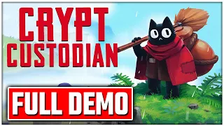 CRYPT CUSTODIAN Gameplay Walkthrough FULL DEMO - No Commentary