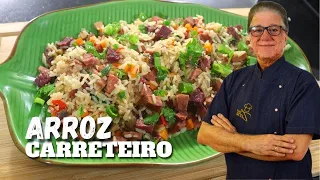 Como fazer o melhor ARROZ CARRETEIRO! | Chef Zeca