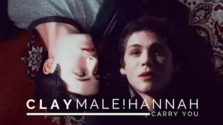 • Clay & male!Hannah │ Carry You ᶜʳᵒˢˢᵒᵛᵉʳ