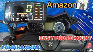 Yamaha Xmax 300 Perfect Phone Mount From Amazon Simple Install/Yamaha Scooter