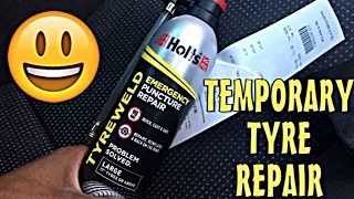 Holts Tyre Puncture Repair Review and Usage