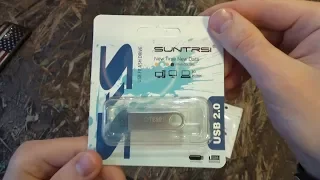 Металлическая USB флешка SUNTRSI на 64Gb с Aliexpress