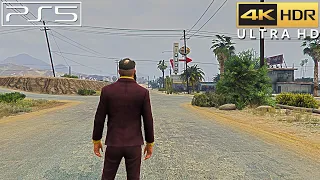 GTA 5 (PS5) 4K 60FPS HDR Gameplay Ray Tracing (Update Next Gen)