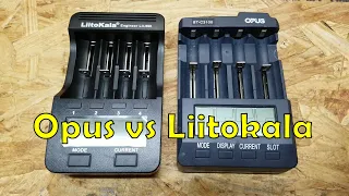 Consistency Testing the Opus BT-3100 vs Liitokala Lii-500 18650 Battery Chargers