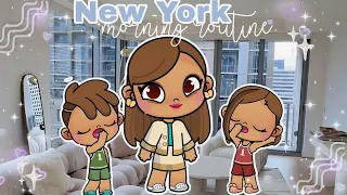 Morning routine in New York city 🏙️ ✨ Voiced 🔊|| Avatar World Roleplay 🌎