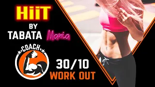 TABATA 30/10 - Workout music w/ TIMER - by TABATAMANIA