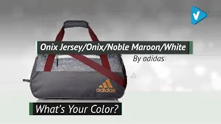 Adidas Squad Duffel Bag, Onix Jersey/Onix/Noble Maroon/White, One Size - Choose Yours!