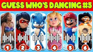 Guess Who Is Dancing?#5|The Super Mario Bros,The Little Mermaid 2023, Sing 2,Elemental,Ruby gillman