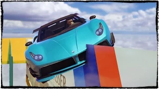 УПОРОТЫЙ АВТОПАРКУР С НЕОЖИДАННОЙ КОНЦОВКОЙ (GTA 5 ГОНКИ, СМЕШНЫЕ МОМЕНТЫ)