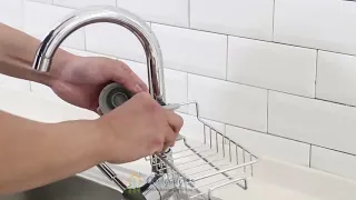 Stainless Steel Hot Sink Hanging Storage Rack Holder Faucet Clip Bathroom Kitchen Dishcloth Clip She